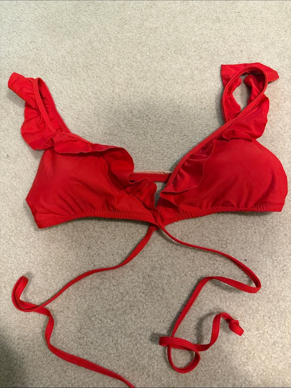 Jcrew red bikini top - Picture 2 of 5